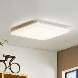 PRIOS Prios Artin LED stropna svetilka, kotna, 33 cm, Bela, Kopalnica, Plastika, Sodobni