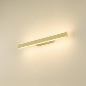 SLV LED stenska svetilka za kopalnico One Linear, 52 cm, barva medenina, zatemnjen, Zlata / medeninasta, Kopalnica, Aluminij, Sodobni