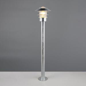 Trio Lighting Stojalo za svetilko Ruvuuma, barva cink, višina 100 cm, kovina, IP44, zatemnjen, Kovinska, Kovina
