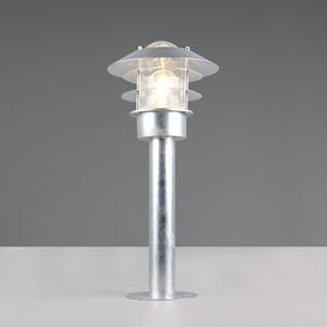 Trio Lighting Stojalo za svetilko Ruvuuma, barva cink, višina 50 cm, kovina, IP44, zatemnjen, Kovinska, Kovina