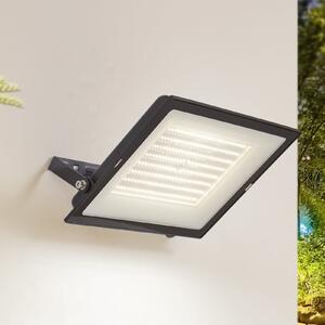 PRIOS Prios LED zunanji reflektor Maikel, 200W, 16000lm, kovinski, Črna, Aluminij, Sodobni, Stenska kotna