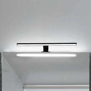 B.K. Licht LED-ogledalo Bill, širina 60 cm, črno, kovinsko, 4.000 K, Črna, Kopalnica, Kovina, Sodobni