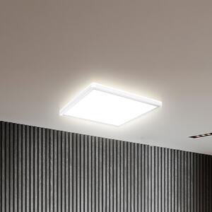 B.K. Licht LED-panel Eki, 29 x cm, bel, Step-dim, Backlight, 4.000K, zatemnjen, Bela, Študija / pisarna, Plastika