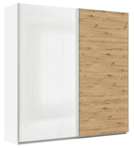 Modern Living Omara Z Drsnimi Vrati Feldkirch, Bela, Barva Hrasta