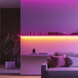 Calex Smart LED-Strip Striplight, dolžina 10 m, CCT, RGB, WLAN, zatemnjen, Bela, Dnevna soba / jedilnica, Plastika, Sodobni