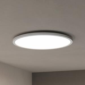 EGLO connect LED stropna svetilka Rovito-Z, bela, Ø 50 cm, zatemnjen, Bela, Dnevna soba / jedilnica, Plastika, Okrogla stena