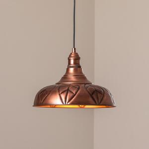 Opviq Visoka svetilka Saglam, baker, kovina, Ø 32 cm, E27, zatemnjen, Bakrena, Dnevna soba / jedilnica, Kovina