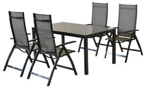 Gardenson Vrtni Set Vicenza, 5-Delni, Rjava