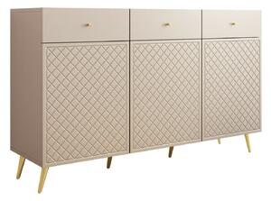 Komoda Comfivo K101, Beige, 92x150x42cm