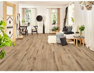 LOGOCLIC Family Laminat bukev Varese (Rustikalen videz, 1.288 x 195 x 7 mm) productname.garantie.plussign BAUHAUS garancija 15 let