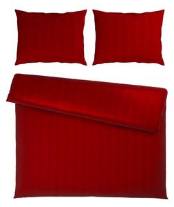 Premium Living Posteljnina Xenia Streif Xxl, Rdeča, 2x60/80, 200/200