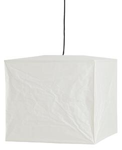 HAY svetilni senčnik Cube, višina 40 cm, bel, papir, Bela, Papir / karton, Dizajn