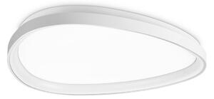 IDEAL LUX LED-stropna svetilka Gemini, bela, 61 cm, 2700 K, vklop/izklop, Bela, Dnevna soba / jedilnica, Kovina, Sodobni