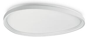 IDEAL LUX LED-stropna svetilka Gemini, bela, 81 cm, 4000 K, vklop/izklop, Bela, Dnevna soba / jedilnica, Kovina, Sodobni