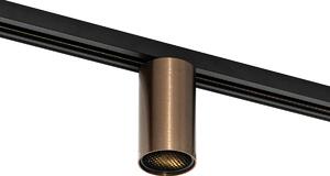 Moderni reflektor temno bronaste barve za 1-fazni tirni sistem GU10 35 mm - Iconic Ruby Honey
