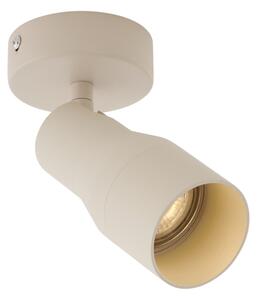 Sodoben stropni reflektor bež GU10 50 mm okrogel - Stanley