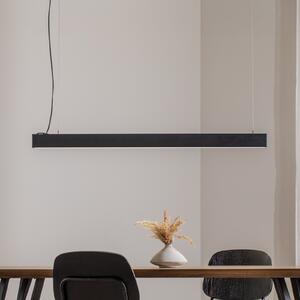Luxe LED viseča svetilka, črna Dolžina 112,5 cm Kovina 4.000 K