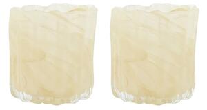 House Doctor Dekorativen svečnik House Doctor HDCurl 11,5 cm 2-pack