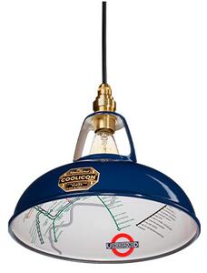 CooliconCoolicon - Original 1933 Design Obesek Svetilka Piccadilly Line Blue Coolicon