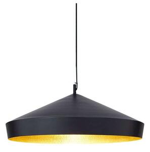 Tom Dixon - Beat Light Flat LED Obesek Svetilka Črna Tom Dixon