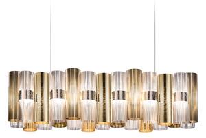 SlampSLAMP - La Lollo Linear 100 Obesek Svetilka Gold Slamp