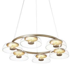 NuuraNuura - Blossi 6 Lestenec Nordic Gold/Clear Nuura