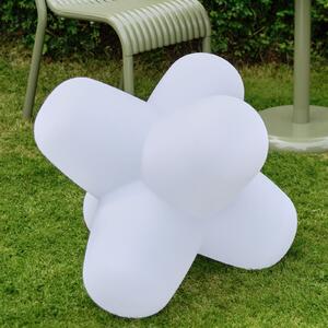 Tom Dixon LED baterijska namizna svetilka JACK, bela, 58 x cm, IP65, zatemnjen, Bela, Dnevna soba / jedilnica, Plastika, Dizajn