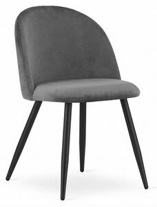 Stol Bello - siv - set od 4x