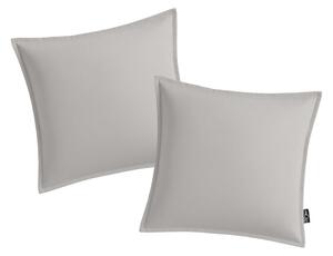 Set 2 kosov vrtna blazina EMPARO 50x50 cm, svetlo siva