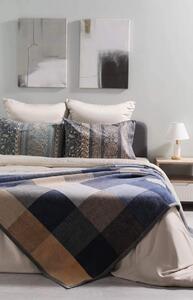 Odeja Cotton Blue Woven 150x200