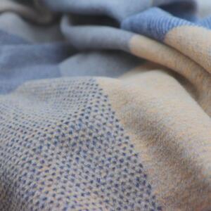 Odeja Cotton Blue Woven 150x200