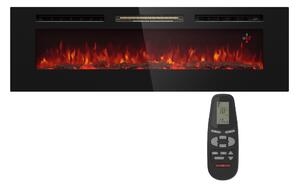 Klarstein Galeras 152, električni stenski kamin, 1800 W, LED