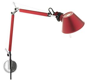 ArtemideArtemide - Tolomeo Micro Parete Stenska Svetilka Rdeča Artemide