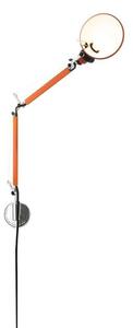 ArtemideArtemide - Tolomeo Micro Parete Stenska Svetilka Oranžna Artemide