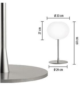 FlosFlos - GloBall T1 Namizna Svetilka Silver Flos