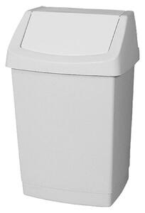 Standardni koš za odpadke Click It (Siva, 15 l, 28 x 23,5 x 44 cm)