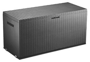 Jelenia Plast Vrtna škatla za shranjevanje Nizza (Do x Š x V: 120 x 52 x 60 cm, Poli ratan)