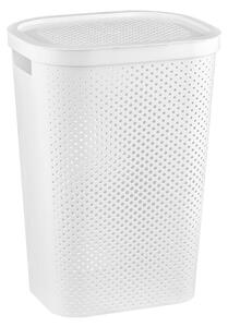 Zbiralnik za perilo Infinity (44 x 35 x 60 cm, Bela, 59 l)