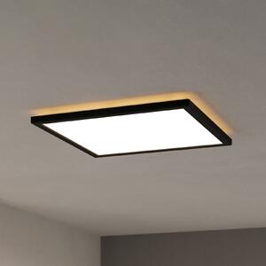 EGLO connect LED stropna svetilka Rovito-Z, črna, 39 x cm, zatemnjen, Črna, Dnevna soba / jedilnica, Plastika