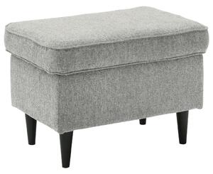 TABURE, tekstil, leseni material srebrne barve