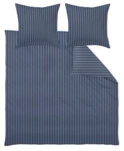 POSTELJNINA Belluno 200/200 cm damast temno modra