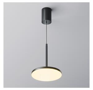 Maytoni P076PL-L12W3K-B - LED Lestenec na vrvici PLATO LED/12W/230V 3000K črna