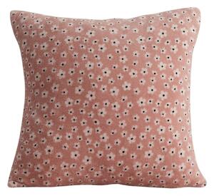 Dvostranska prevleka za vzglavnik DUO SENSE DAISELLE 45x45 cm mikropliš/flanel, roza