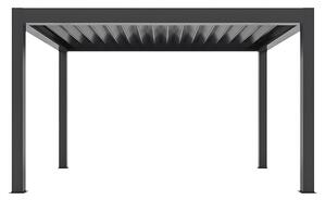 Pergola Bellano Cabrio S200 3x4 (Do x Š x V: 3.106 x 4.106 x 2.554 mm, Aluminij, Barva ogrodja: Antracit)