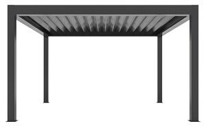 Pergola Bellano Cabrio S200 4x4 (Do x Š x V: 4.106 x 4.106 x 2.554 mm, Aluminij, Barva ogrodja: Antracit)