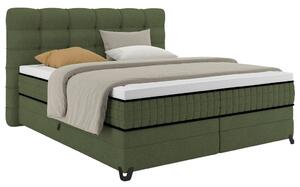 Premium Living Postelja Boxspring Carmen C, Zelena, 160x200