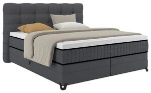 Premium Living Postelja Boxspring Carmen C, Antracit, 160x200