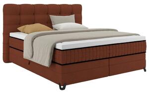 Premium Living Postelja Boxspring Carmen C, Rjava, 160x200
