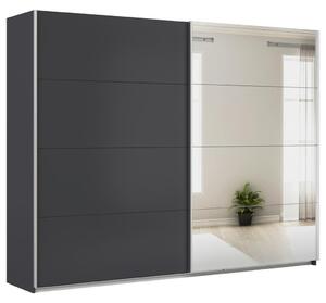 Modern Living Omara Z Drsnimi Vrati Feldkirch, Siva