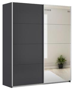 Modern Living Omara Z Drsnimi Vrati Feldkirch, Siva